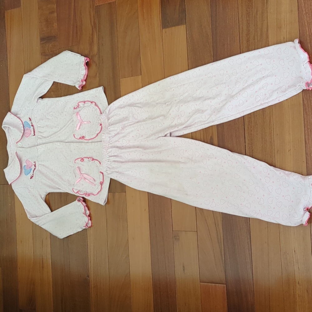 🎁 Girl's Pink Pajama PJ Set